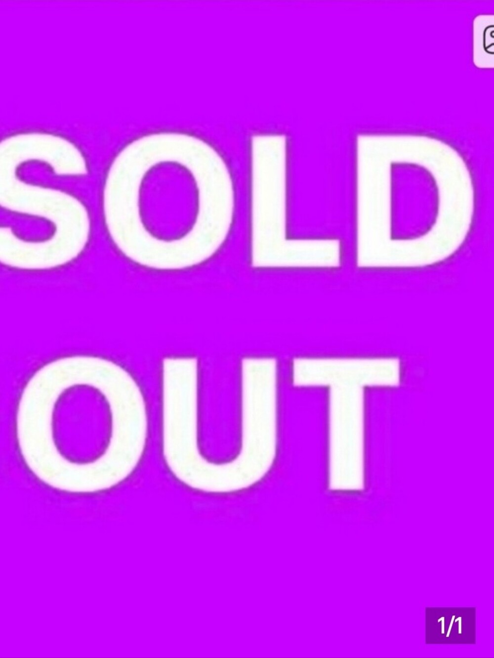 Sold Out